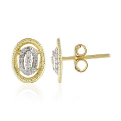 Orecchini in argento con Diamante I2 (I)