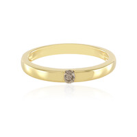 Anello in argento con Diamante Cioccolato I2