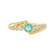 Anello in argento con Smeraldo Russo (Adela Silber)