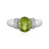 Anello in argento con Peridoto