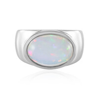 Anello in argento con Opale di Welo