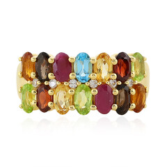 Anello in argento con Rubino