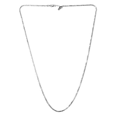 Catenina margherita regolabile con cursore in argento - 61 cm - 6,6 g