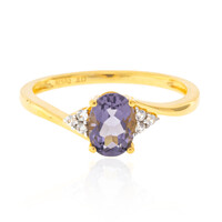 Anello in argento con Quarzo Mirtillo