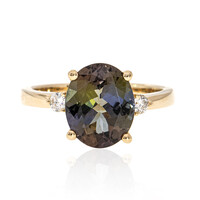 Anello in oro con Tanzanite (non riscaldata) (CIRARI)