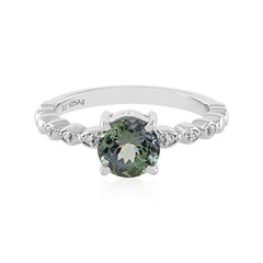 Anello in argento con Tanzanite (non riscaldata)