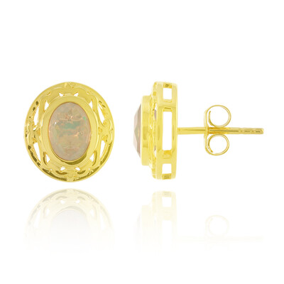 Orecchini in argento con Opale di Welo