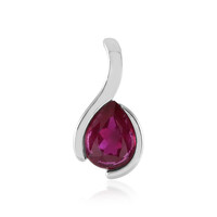 Ciondolo in argento con Rubino del Madagascar