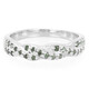 Anello placcato in platino con Diamante Fancy