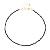 Collana in argento con Spinello Nero