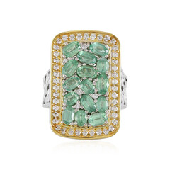 Anello in argento con Cianite Menta (Dallas Prince Designs)