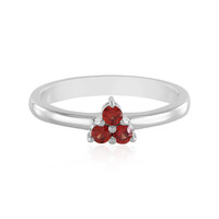 Anello in argento con Rubino Tanzania