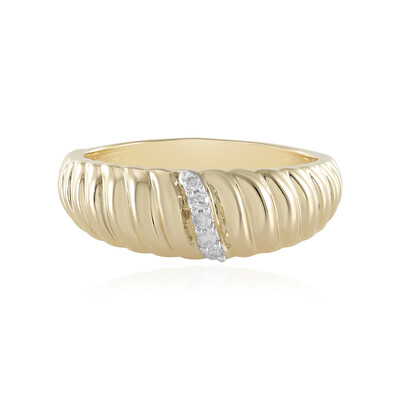 Anello in argento con Diamante I2 (I)