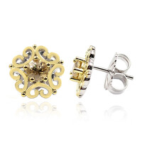 Orecchini in argento con Zircone Giallo (Dallas Prince Designs)