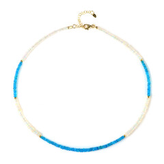 Collana in argento con Opale di Welo