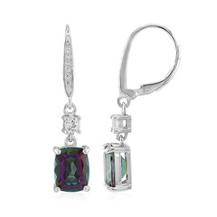 Orecchini in argento con Quarzo Mistico