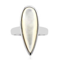 Anello in argento con Madreperla