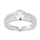 Anello in argento con Zircone (Adela Silber)