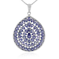 Collana in argento con Tanzanite