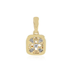 Ciondolo in argento con Diamante I2 (I)