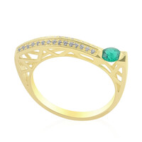 Anello in oro con Smeraldo Colombiano (de Melo)