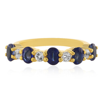 Anello in argento con Cianite