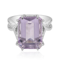 Anello in argento con Ametista Rose de France