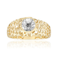 Anello in oro con Zircone (Ornaments by de Melo)