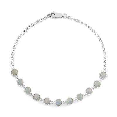 Bracciale in argento con Opale di Welo