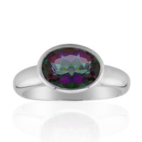 Anello in argento con Quarzo Mistico