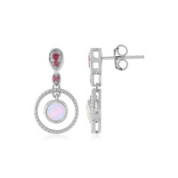 Orecchini in argento con Opale di Welo