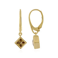 Orecchini in argento con Zircone Giallo