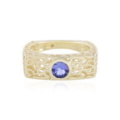 Anello in oro con Tanzanite AAA (Ornaments by de Melo)