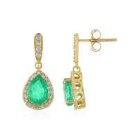 Orecchini in oro con Smeraldo Etiope (AMAYANI)