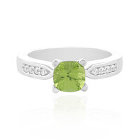 Anello in argento con Peridoto