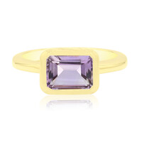 Anello in argento con Ametista Rose de France