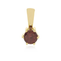 Ciondolo in argento con Zircone Lampone