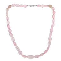 Collana in argento con Morganite