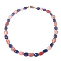 Collana in argento con Tanzanite (Riya)