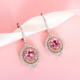 Orecchini in oro con Spinello Rosa (CIRARI)