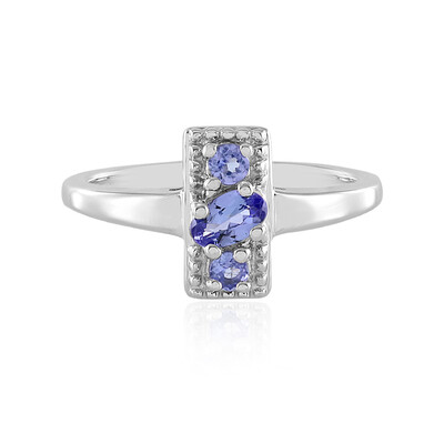 Anello in argento con Tanzanite