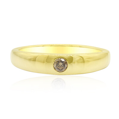 Anello in oro con Diamante Cognac d'Argyle SI1 (Mark Tremonti)
