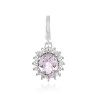 Ciondolo in argento con Kunzite