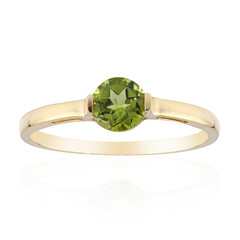 Anello in oro con Peridoto Arizona