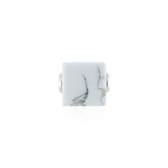 Ciondolo in argento con Howlite