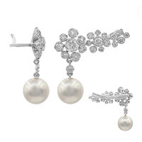 Orecchini in oro con Perla di Acqua Dolce (CIRARI)