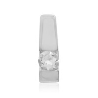 Ciondolo in argento con Topazio Bianco