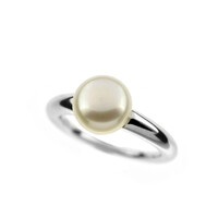 Anello in argento con Perla