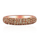Anello in oro con Diamante Rose de France SI1 di Argyle (Annette)