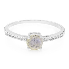 Anello in argento con Spectrolite